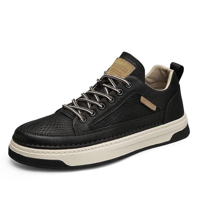 Men's Cottan Casual™ Genuine Leather Sneakers